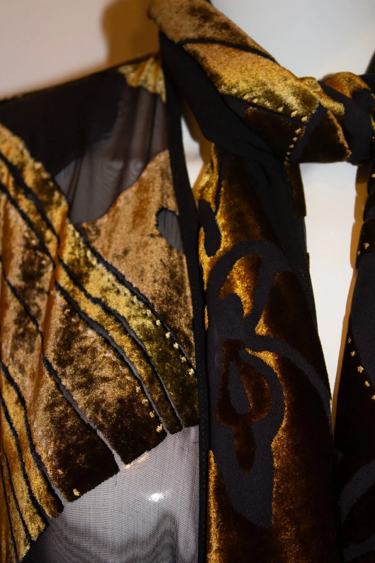 Vintage Italian Devoree Evening Coat