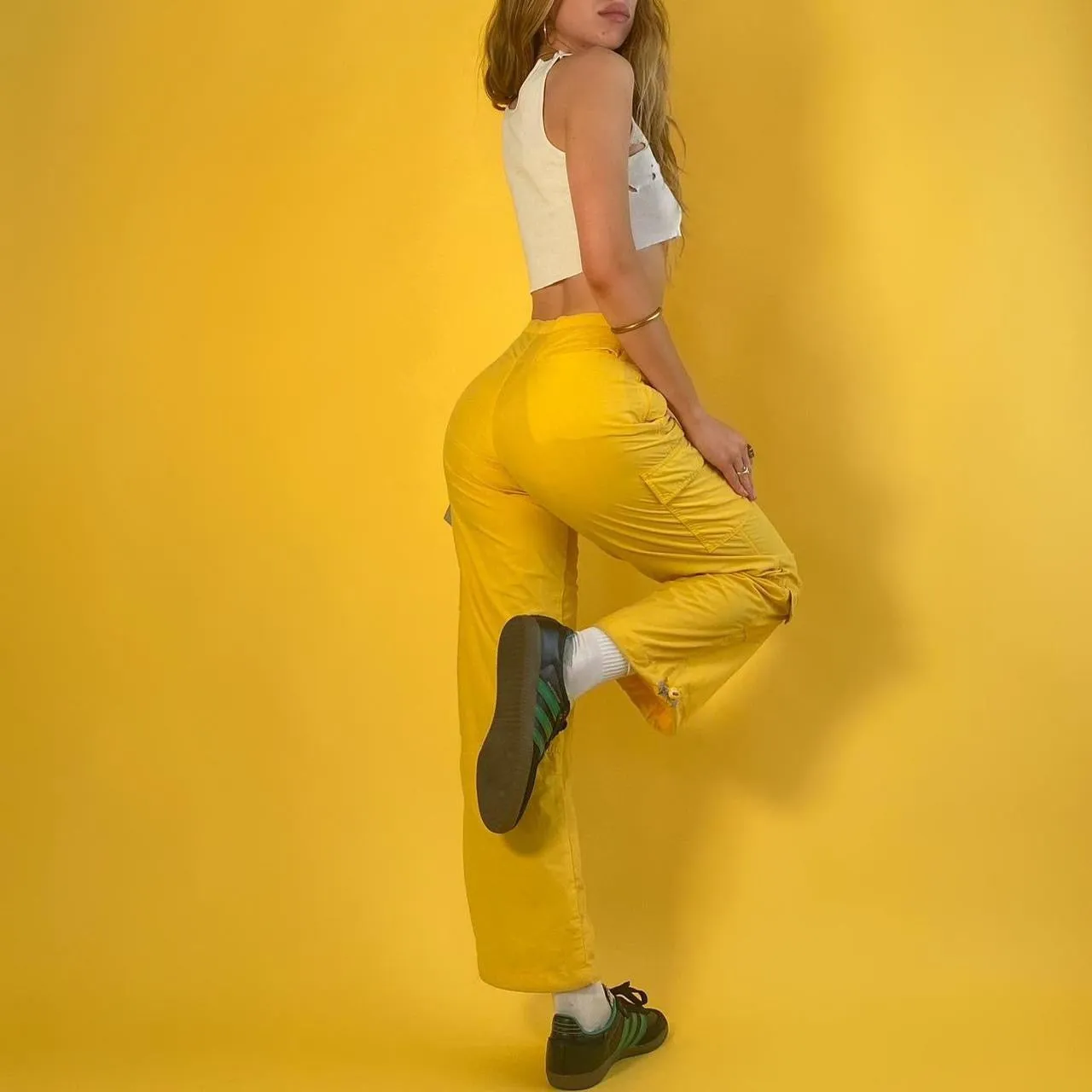Vintage Toggle Cargo Pants