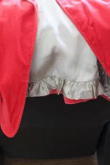 Warm Autumn Fire Velvet Blazer Jacket