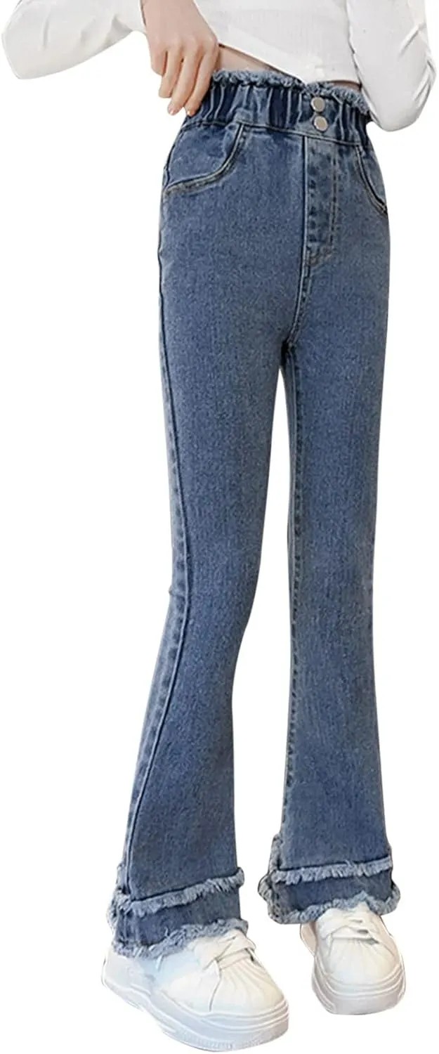 Wide Leg Jeans High Waist Baggy Jeans Loose Jeans Denim Pants Girls Casual Loose Denim Pants Baggy Jeans Teens