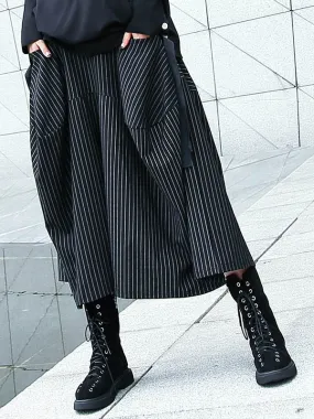 xakxx Empire Loose Stripe Wide Leg Pants